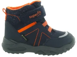 apres ski bottes fourrees - - bebe garcon - Nubuck - Bleu - Superfit