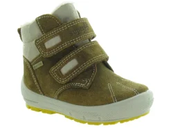 apres ski bottes fourrees - - bebe garcon - Nubuck - Gris - Superfit