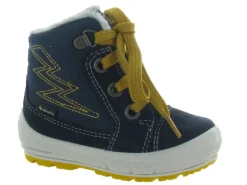 apres ski bottes fourrees - - bebe garcon - Synthétique - Bleu - Superfit