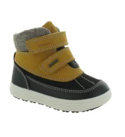 apres ski bottes fourrees - - bebe garcon - Nubuck - Jaune - Primigi