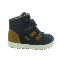 apres ski bottes fourrees - - bebe garcon - Nubuck - Bleu Marine - Primigi
