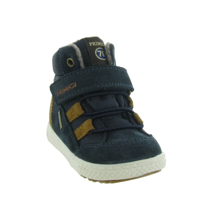 apres ski bottes fourrees - - bebe garcon - Nubuck - Bleu Marine - Primigi