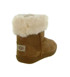 apres ski bottes fourrees - - bebe fille - Nubuck - Marron - Ugg australia