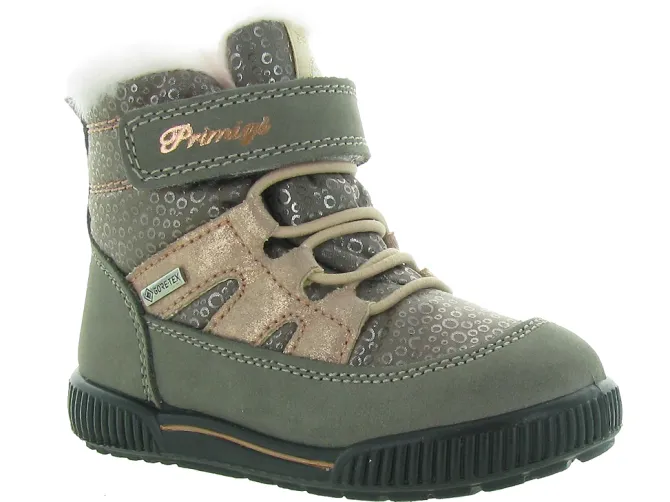 apres ski bottes fourrees - - bebe fille - Synthétique - Gris - Primigi