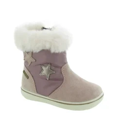 apres ski bottes fourrees - - bebe fille - Nubuck - Rose - Primigi