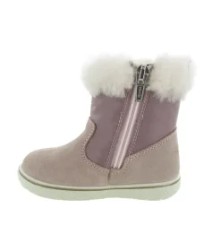 apres ski bottes fourrees - - bebe fille - Nubuck - Rose - Primigi