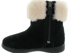 apres ski bottes fourrees - - bebe fille - Nubuck - Noir - Ugg australia