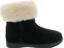 apres ski bottes fourrees - - bebe fille - Nubuck - Noir - Ugg australia