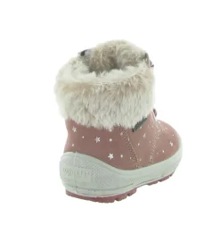 apres ski bottes fourrees - - bebe fille - Cuir - Rose - Superfit