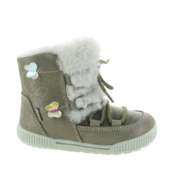 apres ski bottes fourrees - - bebe fille - Nubuck - Gris - Primigi