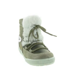 apres ski bottes fourrees - - bebe fille - Nubuck - Gris - Primigi