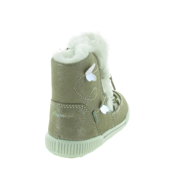apres ski bottes fourrees - - bebe fille - Nubuck - Gris - Primigi