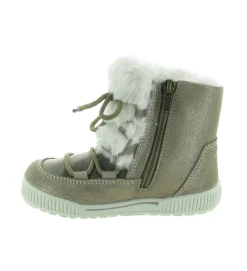 apres ski bottes fourrees - - bebe fille - Nubuck - Gris - Primigi