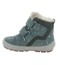 apres ski bottes fourrees - - bebe fille - Cuir - Bleu - Superfit
