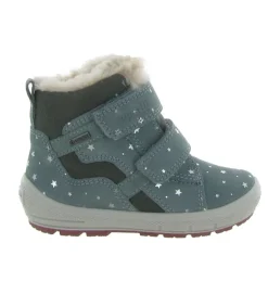apres ski bottes fourrees - - bebe fille - Cuir - Bleu - Superfit