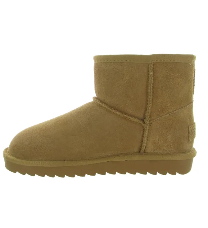 apres ski bottes fourrees - Bottine chaude - femme - Nubuck - Beige - Colors of california