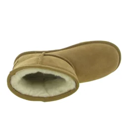 apres ski bottes fourrees - Bottine chaude - femme - Nubuck - Beige - Colors of california