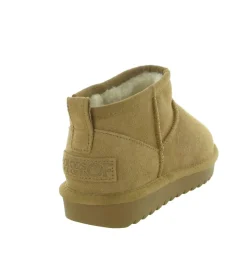 apres ski bottes fourrees - Bottine chaude - femme - Nubuck - Beige - Colors of california