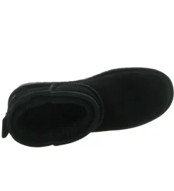apres ski bottes fourrees - Bottine chaude - femme - Nubuck - Noir - Colors of california