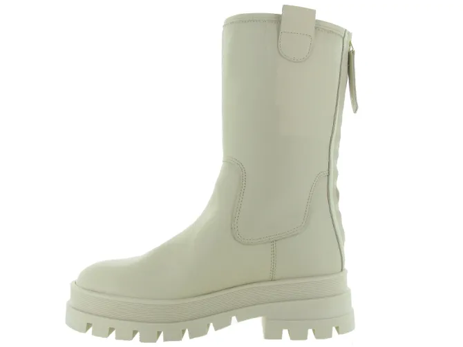 apres ski bottes fourrees - Botte fourrée - femme - Cuir - Blanc - Armando