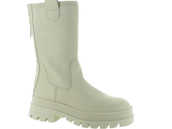 apres ski bottes fourrees - Botte fourrée - femme - Cuir - Blanc - Armando