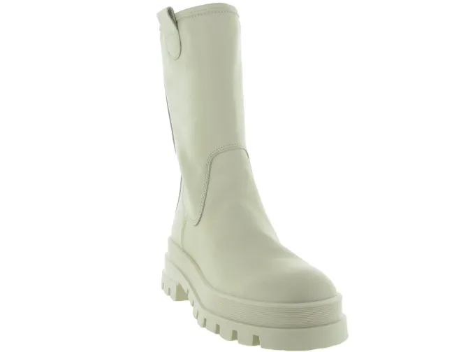 apres ski bottes fourrees - Botte fourrée - femme - Cuir - Blanc - Armando