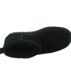 apres ski bottes fourrees - Bottine chaude - femme - Nubuck - Noir - Colors of california
