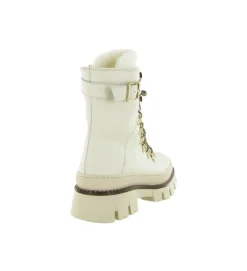 apres ski bottes fourrees - Botte de neige - femme - Cuir - Blanc - Armando