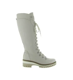 apres ski bottes fourrees - Botte de neige - femme - Cuir - Gris - New italia shoes