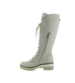 apres ski bottes fourrees - Botte de neige - femme - Cuir - Gris - New italia shoes