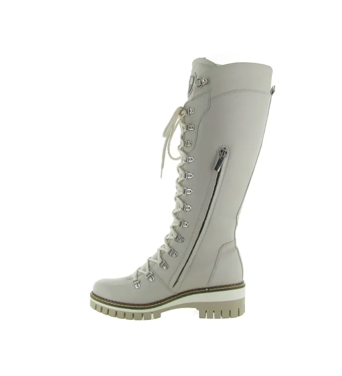 apres ski bottes fourrees - Botte de neige - femme - Cuir - Gris - New italia shoes