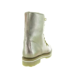 apres ski bottes fourrees - Botte de neige - femme - Cuir - Or - La thuile