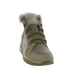 apres ski bottes fourrees - Botte de neige - femme - Cuir - Beige - Mephisto