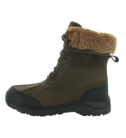 apres ski bottes fourrees - Botte de neige - femme - Cuir - Marron - Ugg australia
