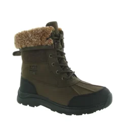 apres ski bottes fourrees - Botte de neige - femme - Cuir - Marron - Ugg australia