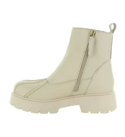 apres ski bottes fourrees - Botte de neige - femme - Cuir - Blanc - Armando
