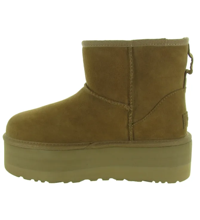 apres ski bottes fourrees - Bottine chaude - femme - Nubuck - Chestnut - Ugg australia