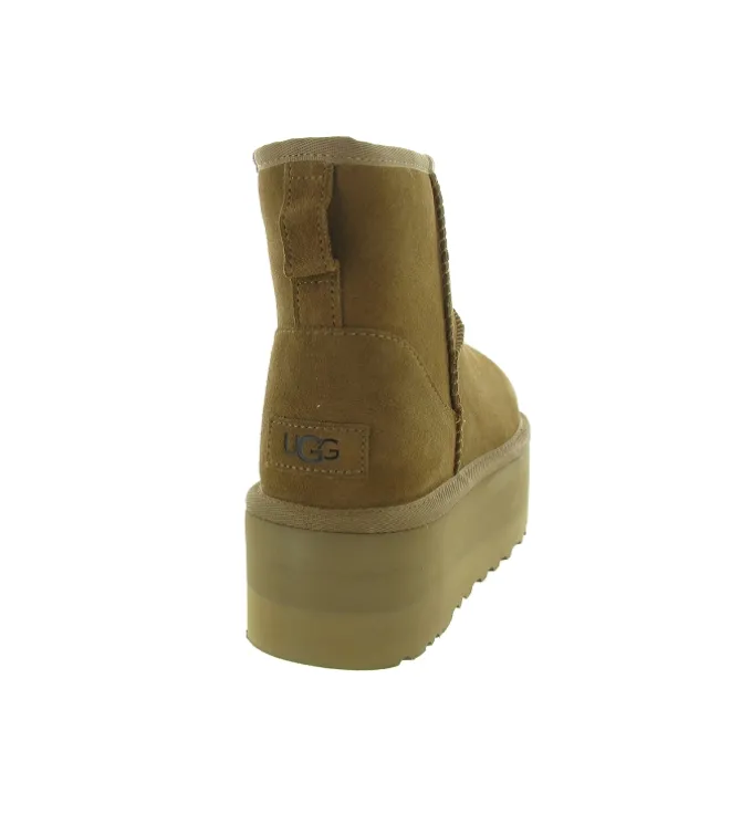 apres ski bottes fourrees - Bottine chaude - femme - Nubuck - Chestnut - Ugg australia