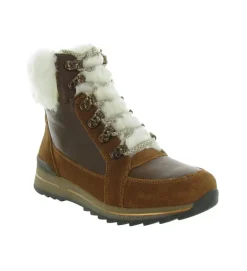 apres ski bottes fourrees - Bottine chaude - femme - Nubuck - Marron - Ara