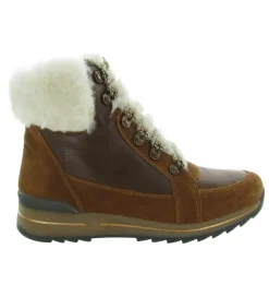 apres ski bottes fourrees - Bottine chaude - femme - Nubuck - Marron - Ara