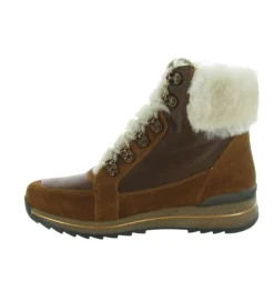 apres ski bottes fourrees - Bottine chaude - femme - Nubuck - Marron - Ara