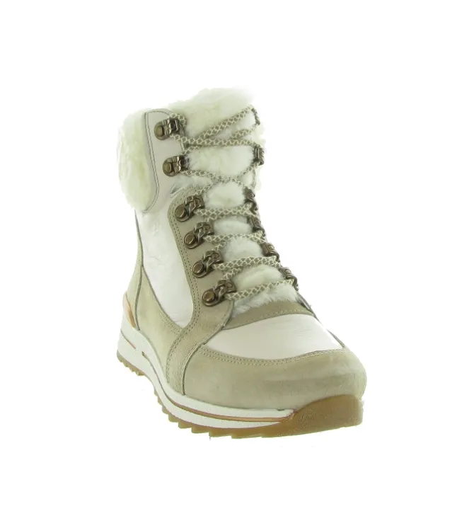 apres ski bottes fourrees - Bottine chaude - femme - Nubuck - Blanc - Ara