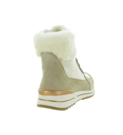 apres ski bottes fourrees - Bottine chaude - femme - Nubuck - Blanc - Ara