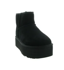 apres ski bottes fourrees - Bottine chaude - femme - Nubuck - Noir - Ugg australia