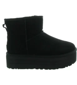 apres ski bottes fourrees - Bottine chaude - femme - Nubuck - Noir - Ugg australia