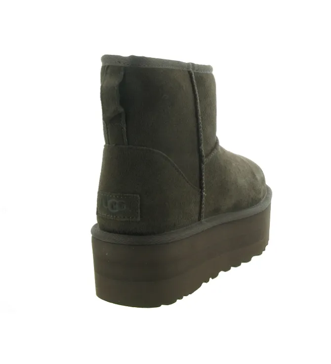 apres ski bottes fourrees - Bottine chaude - femme - Nubuck - Marron - Ugg australia
