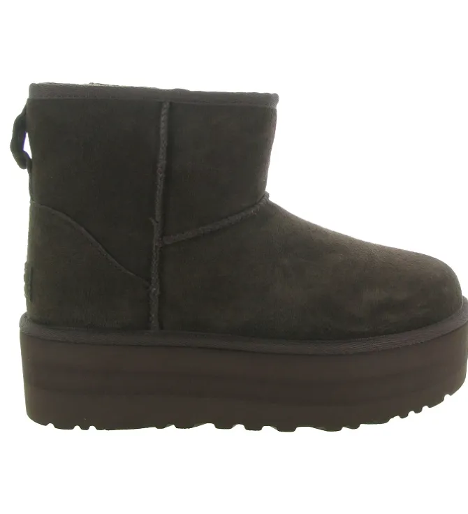apres ski bottes fourrees - Bottine chaude - femme - Nubuck - Marron - Ugg australia