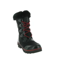 apres ski bottes fourrees - Bottine chaude - femme - Synthétique - Noir - Kimberfeel
