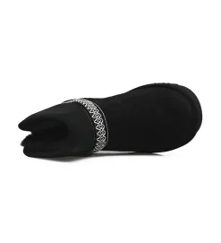 apres ski bottes fourrees - Bottine chaude - femme - Nubuck - Noir - Ugg australia