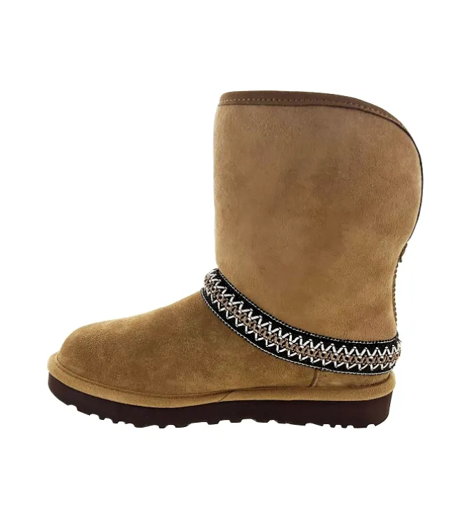 apres ski bottes fourrees - Botte fourrée - femme - Nubuck - Crème - Ugg australia